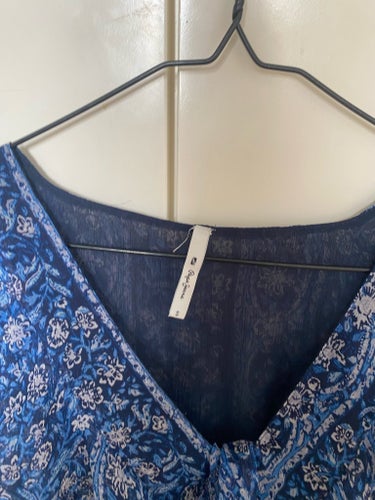 Pepe Jeans blå klänning, storlek S