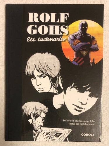Rolf Gohs: Ett Tecknarliv Inbunden Cobolt
