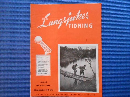 Den lungsjukes tidning nr 10 1943 Jeppe Aakjaer Ljungby