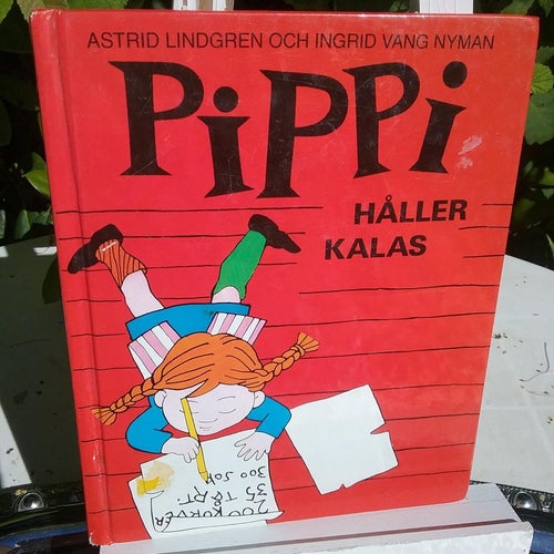 Pippi håller kalas arnbok Rabén och Sjögren