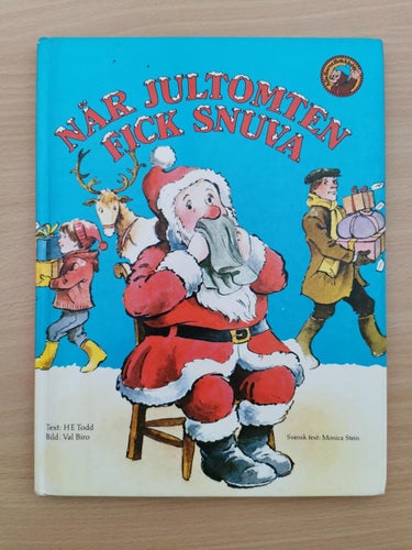 NÄR JULTOMTEN FICK SNUVA - Alla barns bokklubb - God Jul