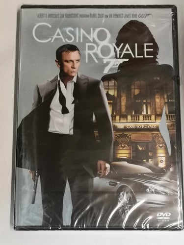 DVD James Bond 007 Casino Royale Daniel Craig INPLASTAD