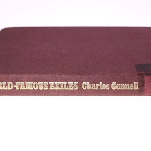 World Famous Exiles by Charles Connell-English hardback book-Published 1969-380g