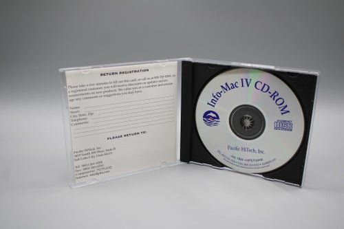 Info Mac IV CD ROM - Pacific HiTech Inc - 1994