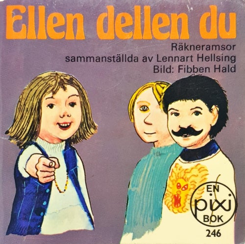 Ellen dellen du nr 246 pixi - Fri Frakt nr 4