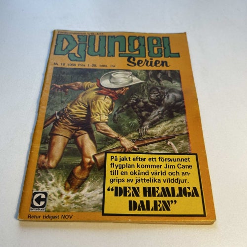 Djungelserien nr 10 1968, samlarex! FN+