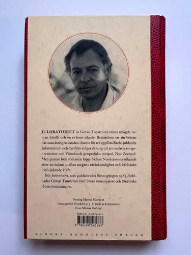 Göran Tunström - Juloratoriet (kartonnage) bok