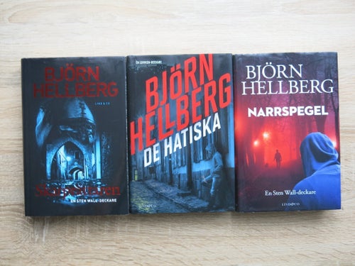 Björn Hellberg - Sten Wall-deckare - Samling
