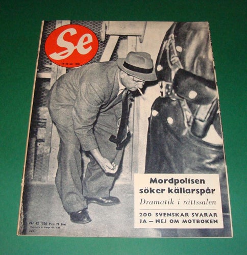 SE nr 42 1956 - Luleå, Laurence Olivier, Juliana m.m.