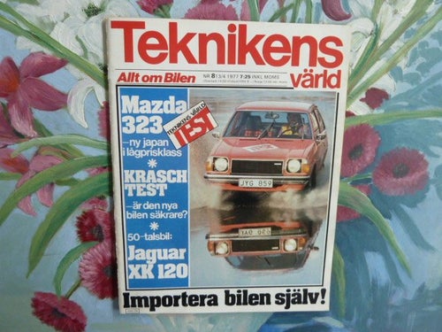 TEKNIKENS VÄRLD, NR8, 1977,