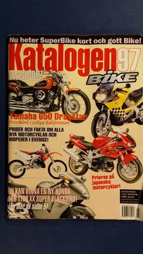 Bike katalogen (nr 1) 1997: Yamaha XVS 650 Drag Star