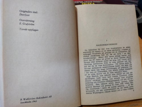 Hjortfot - Edward S. Ellis, Wahlströms ungdomsböcker 25, Very Fine+