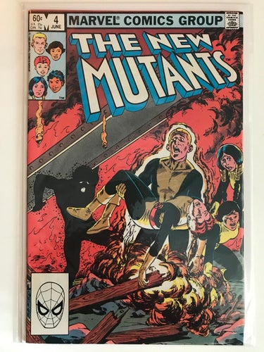 New Mutants (1983 1st Series) #4 NM