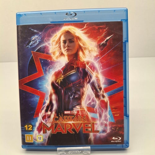 Captain Marvel - Blu-ray film, Svensk text, Fint skick