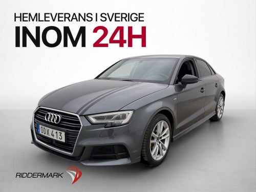 Audi A3 2.0 TDI 150hk S Line Cockpit Navi Adaptiv-Fart