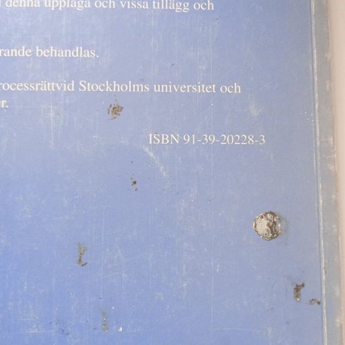 Process- och Straffrätt för juridisk översiktskurs, Lars Heuman, okänt år