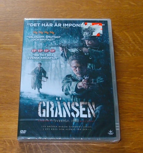 Gränsen (2011) - DVD - SVENSK FILM - INPLASTAD