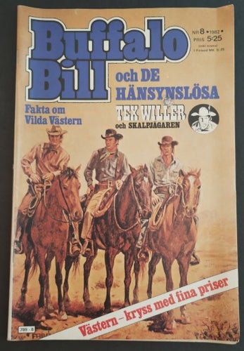 Serietidning Buffalo Bill och de hänsynslösa - Tex Willer och skalpjägaren
