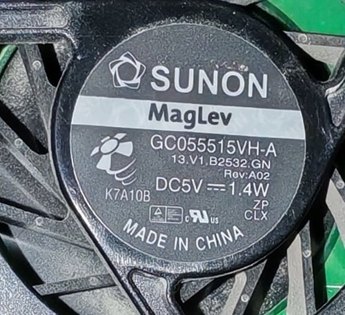 Sunon laptop CPU-fläkt GC055515VH-A 5V