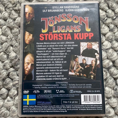 Jönssonligans Största Kupp (DVD)