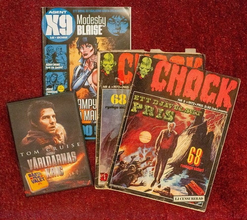 CHOCK. Agent X9. DVD Tom Cruise.