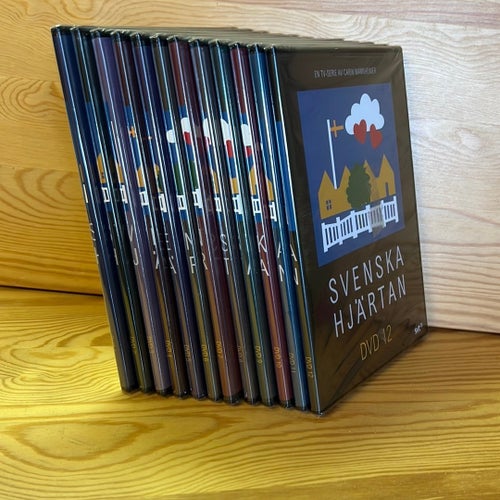 Svenska Hjärtan DVD Box - Komplett TV-serie av Carin Mannheimer