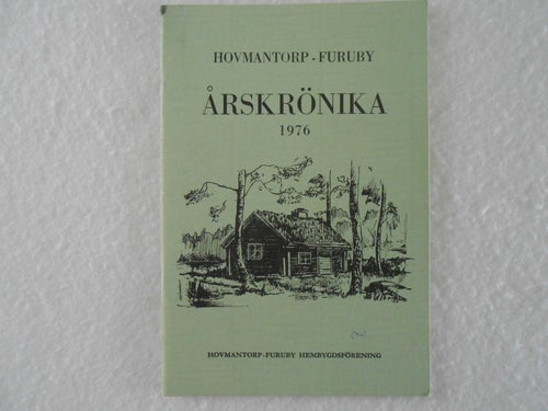 Årskrönika Hovmantorp-Furuby 1976
