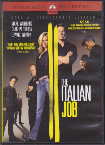 DVD / The Italian Job / Mark Wahlberg, Charlize Theron, Jason Statham / Nyskick
