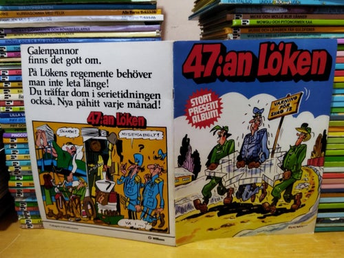 47:an Löken Stort Presentalbum tyrckt 1975