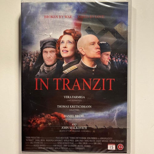 IN TRANZIT. DVD THRILLER / DRAMA -10 . INPLASTAD