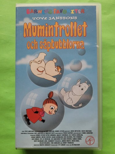 Mumintrollet och såpbubblorna - VHS