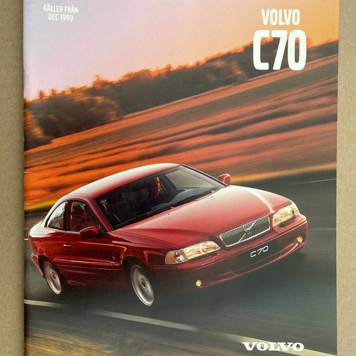 VOLVO Försäljningsbroschyr C70 2000