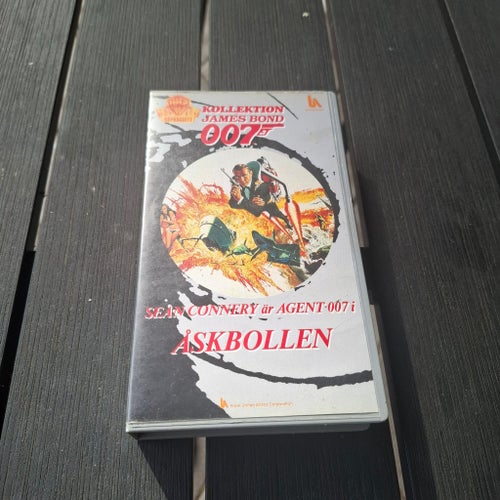 James Bond 007: Åskbollen VHS