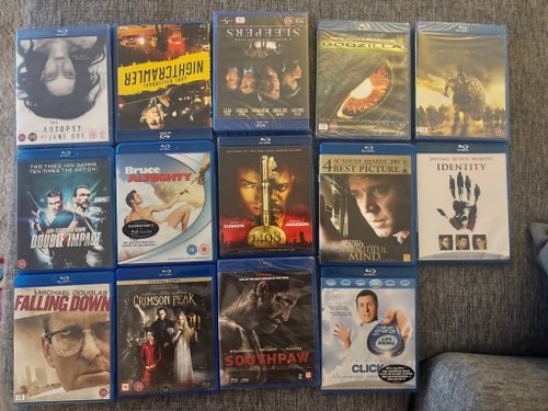 14 Blu-ray-filmer, OOP