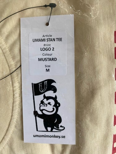 Umami Monkey t-shirt, storlek M