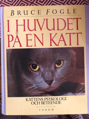 I HUVUDET PÅ EN KATT av Bruce Fogle, publicerad 1992