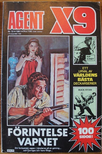 AGENT X9 1981 NR 13