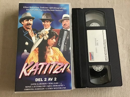 KATITZI VHS DEL 2 av 2 JANNE LOFFE KARLSSON,MONICA ZETTERLUND,KJELL BERGQVIST