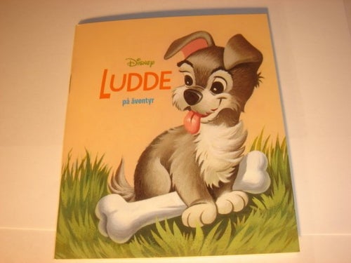 LUDDE PÅ ÄVENTYR DISNEY BOK NY OLÄST