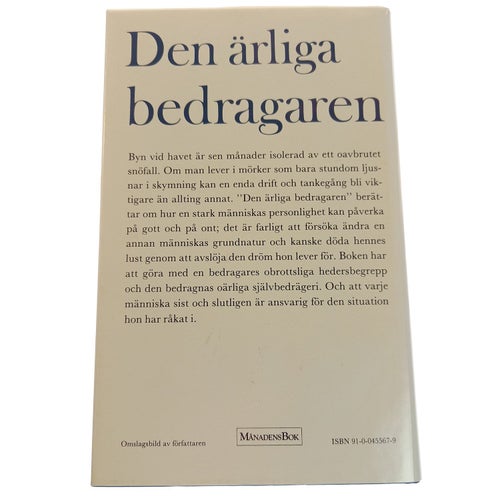 Tove Jansson - Den ärliga bedragaren