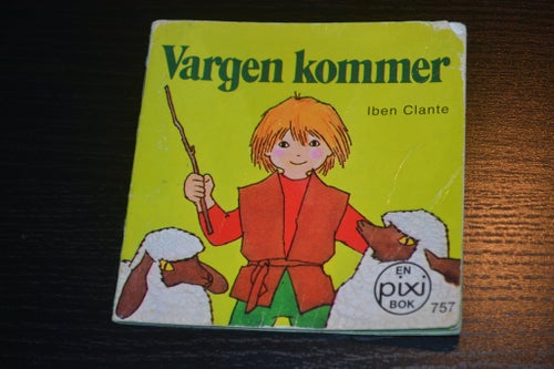Äldre Pixibok Vargen kommer