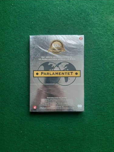 Parlamentet: jubileumsutgåva 10 år (1999-2009), inplastad och oöppnad