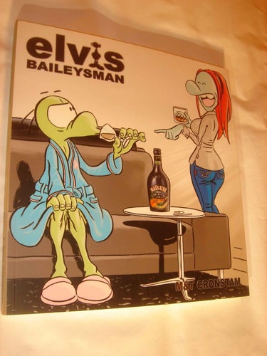 ELVIS ALBUM - Baileysman NY OLÄST 1a uppl