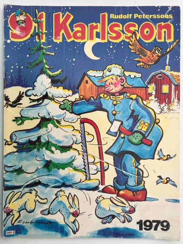 91:an Karlsson Julalbum 1979: G-VG