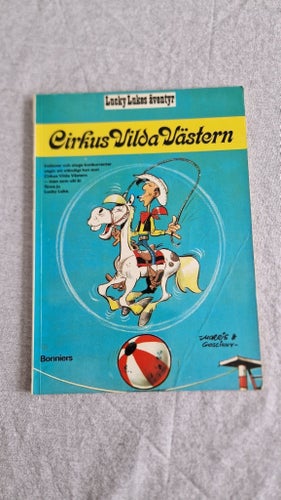 Lucky Lukes äventyr Cirkus Vilda Västern - Nr. 6 . Första utgåva / tidig utgåva