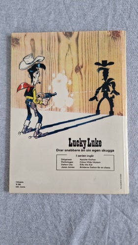 Lucky Lukes äventyr Cirkus Vilda Västern - Nr. 6 . Första utgåva / tidig utgåva
