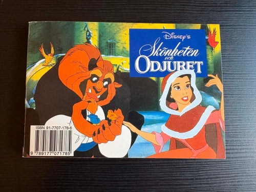 Skönheten och Odjuret Vykortsbok (1992-93)