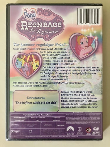 My Little Pony Crystal Princess: Regnbåge På Rymmen (DVD)