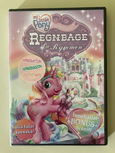 My Little Pony Crystal Princess: Regnbåge På Rymmen (DVD)
