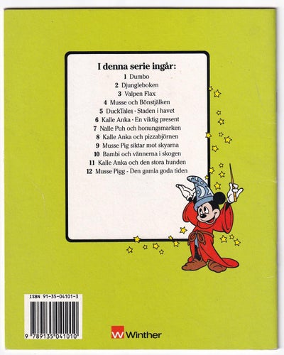 Kalle Anka Och Den Stora Hunden 1990 Bok